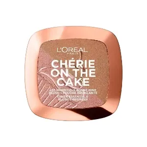 Duo fard à joues et bronzeur en poudre, Chérie on the cake, L'Oréal, 9g, 01 Chery fever