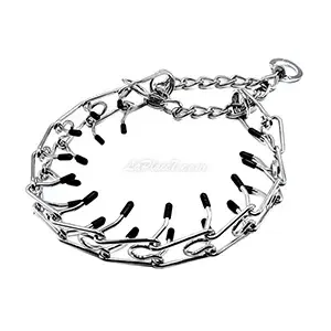 Collier étrangleur en métal avec gourmette pour chien, Pet supplies