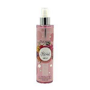 Brume parfumée pour cheveux et corps à la vitamine E, Chant floral, Evoria, 250 ml