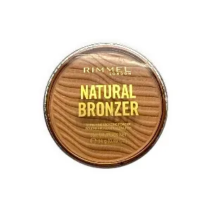 Bronzeur en poudre ultra fine, Natural bronzer, Rimmel, 14 g, 001 Sunlight