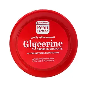 Crème hydratante apaise, répare et nourrit les peaux sèches à atopique, Glycerine, Peau Parfaite, 150ml