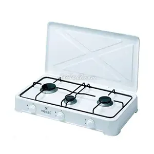 Réchaud à gaz avec 3 feux, Yucel, LPG G30