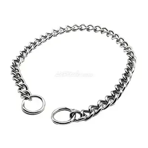 Collier à maille en métal pour chien