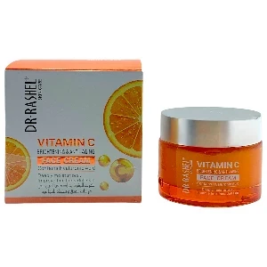 Crème visage, Acide Hyluronique, Brillance et Anti-âge, Vitamine C, Dr Rashel, 50g