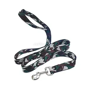 Laisse en tissu militaire pour petit chien, 1,22 M