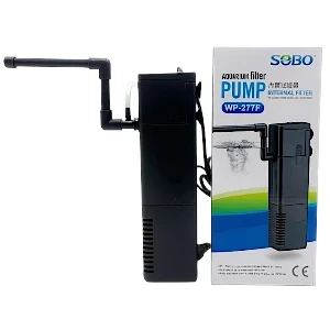 Pompe de filtration pour aquarium, Sobo, WP-277F, 12w