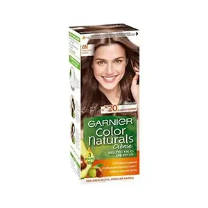Coloration pour cheveux, Color naturals crème, Garnier, 6N Brun foncé naturel