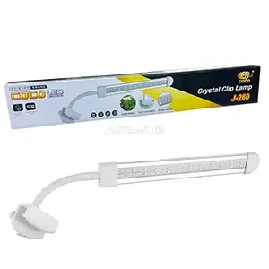 Lampe à pince en cristal pour aquarium, Eb Coco, J-260, 28cm
