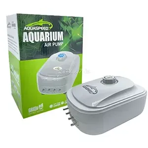 Pompe à air d'aquarium pour poissons avec 4 sorties, Aquaspeed, AP-9000