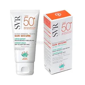 Écran minéral teinté pour peaux sèches à très sèches, Sun secure, SPF50+, SVR