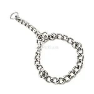 Collier à maille en métal pour chien, 55cm