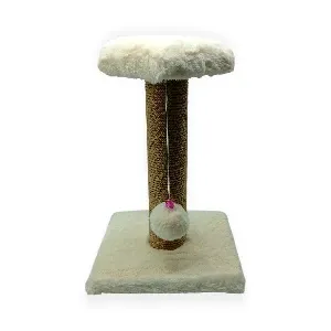 Griffoir pour chat avec pompon, 35cm