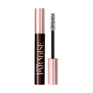 Mascara Lash Paradise, Convient aux yeux sensibles avec brosse ultra-douce, Moonlight, L'Oréal, Marron intense, 6,4 ml
