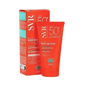 Crème solaire moussante sans parfum pour visage, Sun secure, SPF50+, SVR