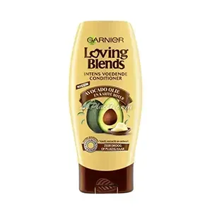 Après-shampoing pour cheveux trés secs ou frisés, Loving Blends, Garnier pour cheveux trés secs ou frisés, Loving Blends, Garnier