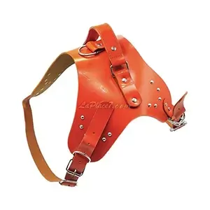 Harnais à pique réglable avec poignée en cuir pour chien, Chen Jia