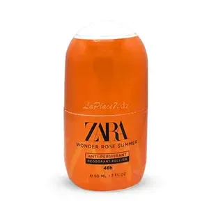 Déodorant à bille pour femme, Anti-Perspirant 48H, Roll-On, Wonder Rose Summer, Zara, 50 ml
