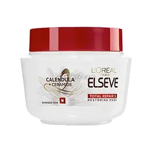 Masque reconstituant pour cheveux abîmés, Total repair 5, Elseve, L'Oréal, 300ml