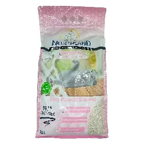 Litière agglomérante pour chat au parfum doux de bébé, Botonite, Northland, 10L