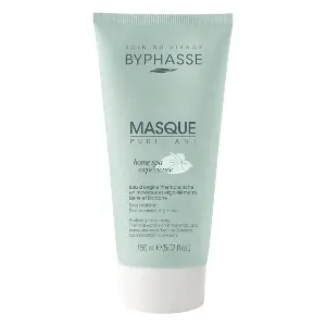 Masque visage purifiant matifiant pour peau mixte à grasse, Home spa experience, Byphasse, 150ml