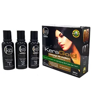 Lissage brésilien pour tous types de cheveux, Soin capillaire, Keragold