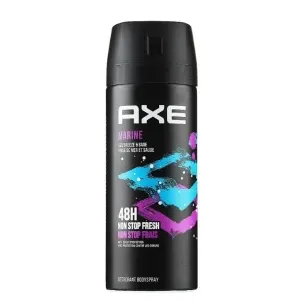 Déodorant en spray à la brise de mer et sauge, Frais 48h, Marine, AXE, 150ml