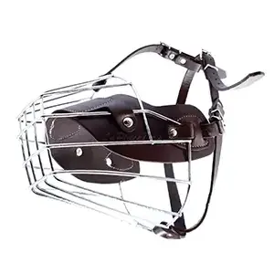 Muselière en métal pour chien, Bomei