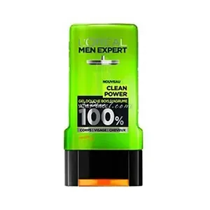 Gel douche au bois d'agrume, Clean power, Men Expert, L'Oréal