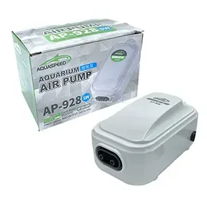 Pompe à air d'aquarium pour poissons avec 2 sorties, Aquaspeed, AP-928