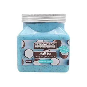 Gommage corps hydratant au coconut pour peau très sèche, Dermactive, 350ml