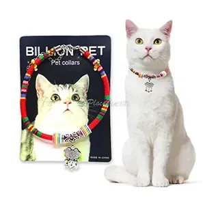 Collier en tissu pour chat, Pet collars, Bil Lion Pet
