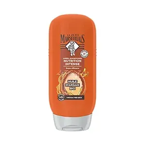 Après-shampoing pour cheveux trés secs à l'huile d'argan bio, Nutrition intense, Le Petit Marseillais, 200ml