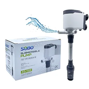 Pompe à air submersible pour aquarium, Sobo, AQ-1028