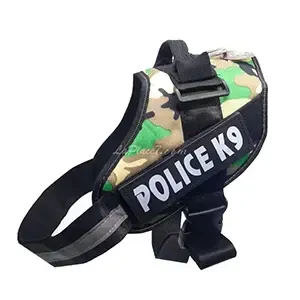 Harnais militaire en tissu pour chien, Police K9, BisBis