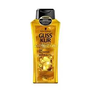 Shampoing eu sérum kératine pour cheveux abîmés, Oil nutritive, Gliss, Schwarzkopf, 250ml