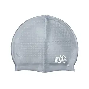 Bonnet de natation en silicone, Conquest