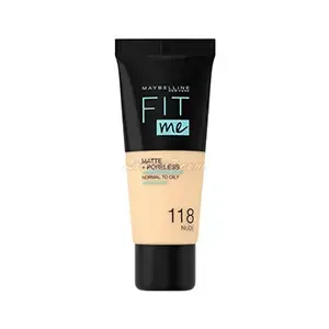 Fond de teint liquide, Fit me, Maybelline, 118