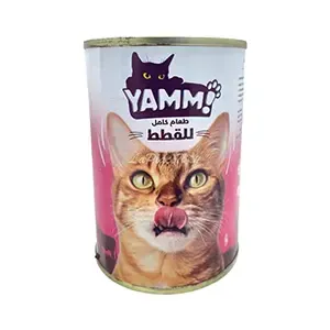 Aliment complet pour chat à la viande rouge, légumes et assaisonnements, Yamm!, 400g