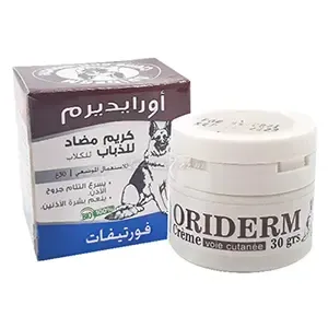 Crème anti-mouche, Oriderm, Fortivet
