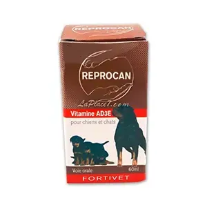 Vitamine AD3E pour chien, Reprocan, Fortivet