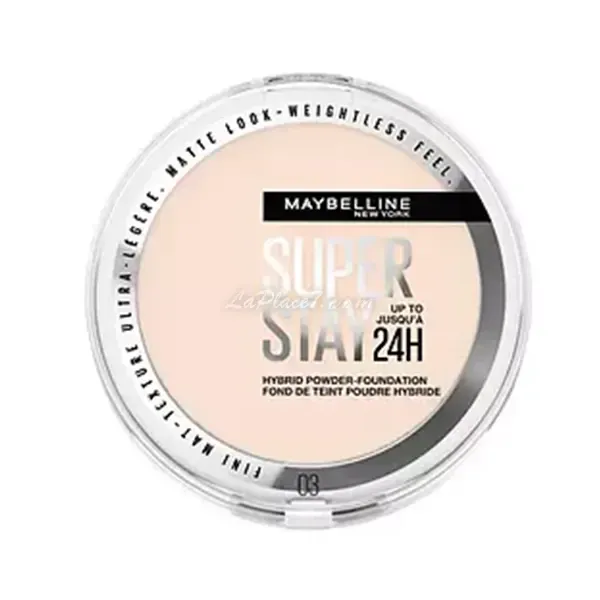 Fond de teint en poudre super stay, Maybelline, 9g , 03