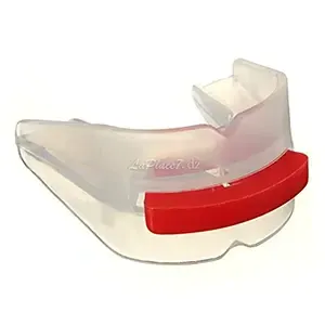 Protège dents double face transparent en silicone souple, Yongba