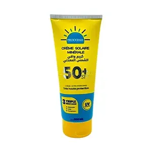 Crème solaire minérale ultra hydratante, 3 triple résistance, UV, SPF 50+, Proderma, 200ml