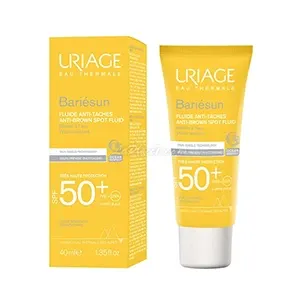 Crème Solaire Fluide anti-taches, Bariésun, Uriage