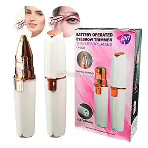 Rasoir et tondeuse à sourcils électrique 2 en 1, CF-002B