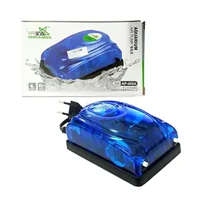 Pompe à air d'aquarium pour poissons, 2 sorties, Venusaqua, AP-408A, 5W