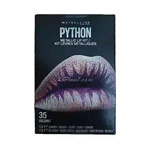 Rouge à lèvre Kit lèvres métalliques, Python, Maybelline, 35 Valiant
