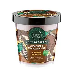 Mousse de bain au chocolat et aux noix de macadamia, Organic shop