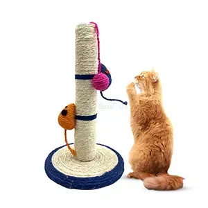 Griffoire pour chat avec 2 souris collés