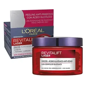 Traitement en patch pour visage peeling anti-âge, Revitalift laser, L'Oréal
